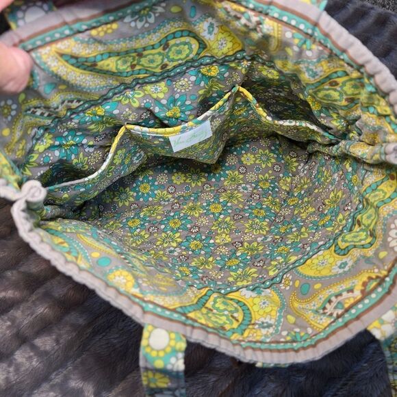 Vera Bradley Tote Bag - Lemon Parfait - Picture 8 of 10